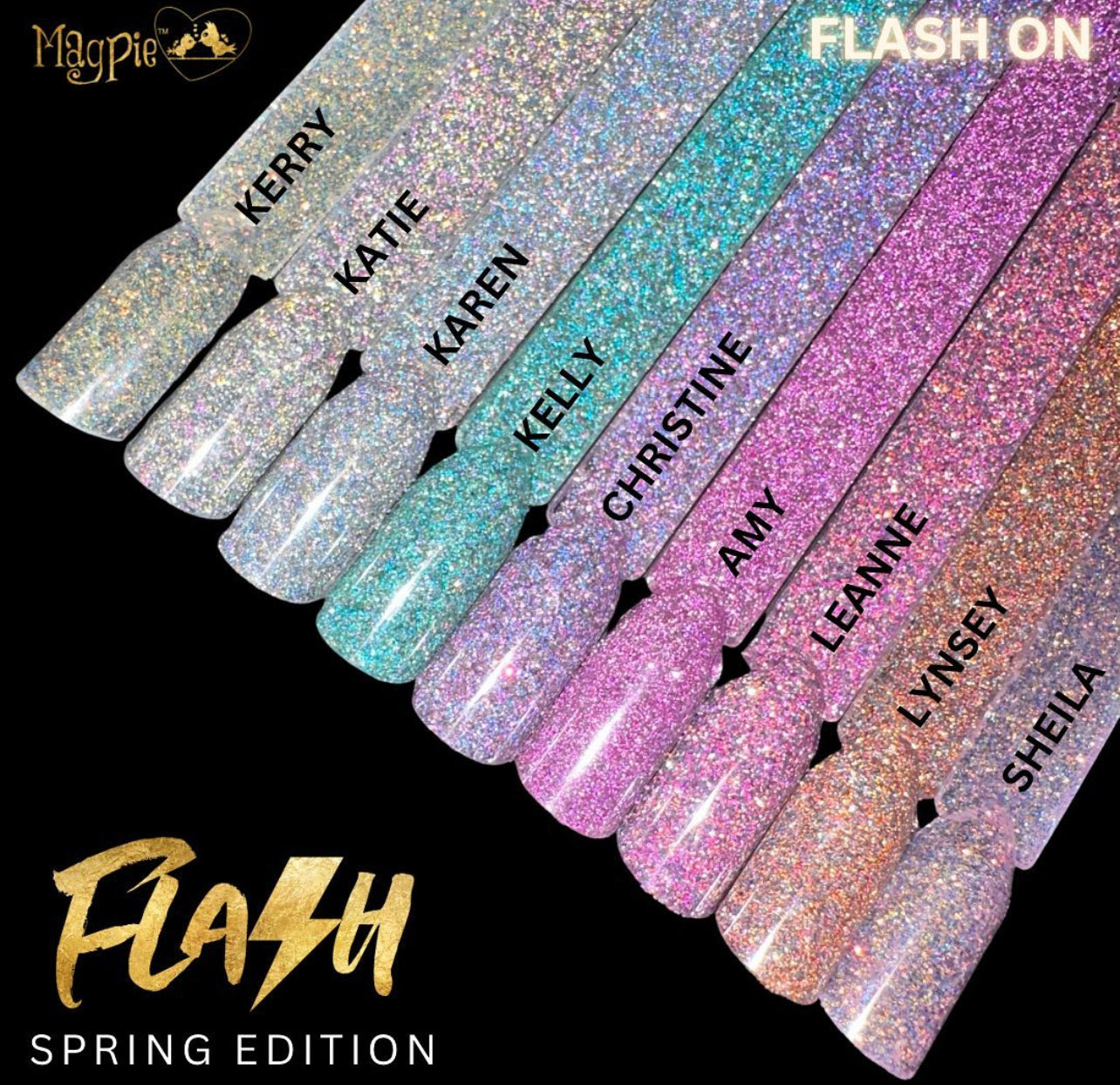Leanne Flash Glitter